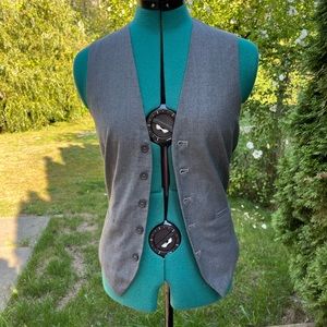 Brand New Topman Grey Waistcoat